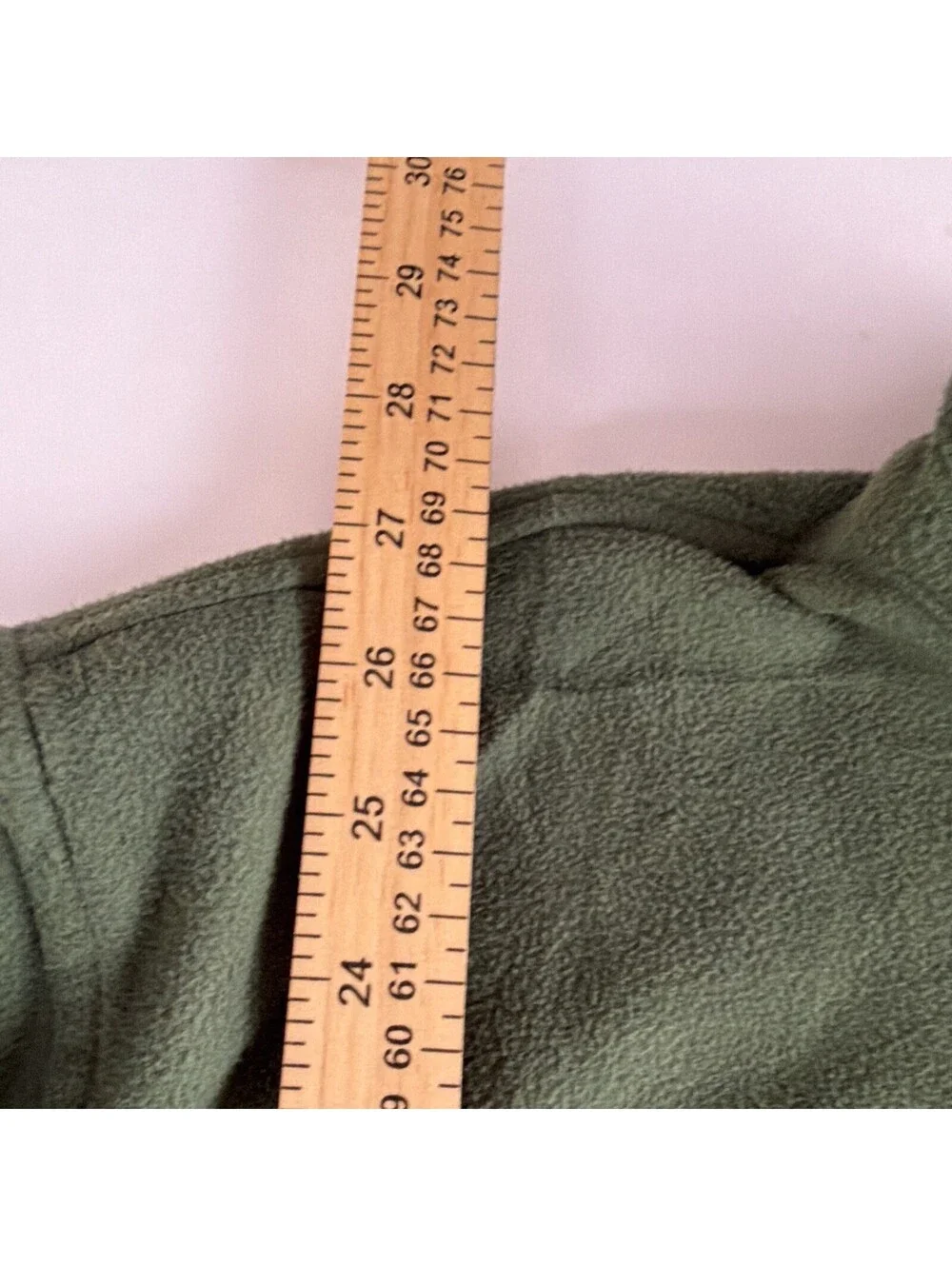 The North Face Men's Green Solid Full Zip Logo Jacket Pockets Size XL/TG